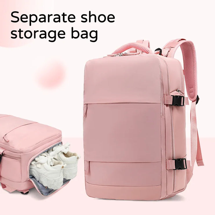 Versatile Voyage Women's Backpack Suitcase-2