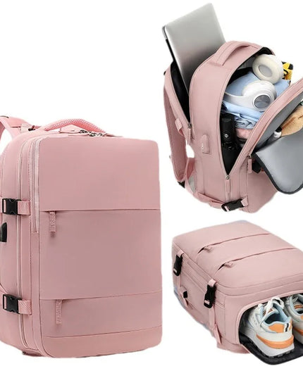 Versatile Voyage Women's Backpack Suitcase-0
