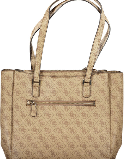 GUESS JEANS WOMEN'S BEIGE BAG