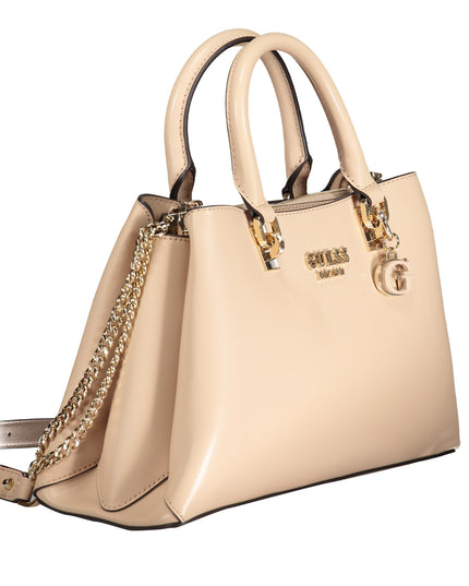 GUESS JEANS BEIGE WOMEN'S BAG-2