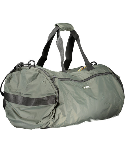 K-WAY MEN'S MEDIUM TRAVEL BAG GREEN-2