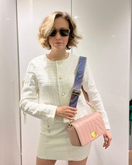 Iris Shoulder Bag in Pink-1