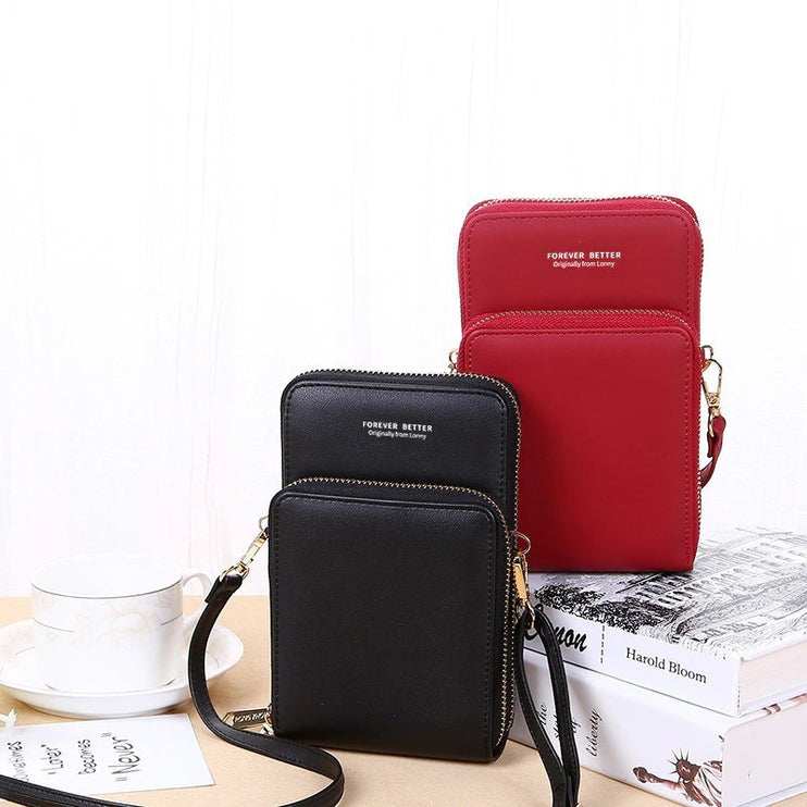 Cipzáros crossbody, női táska-1