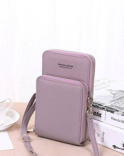 Cipzáros crossbody, női táska-4