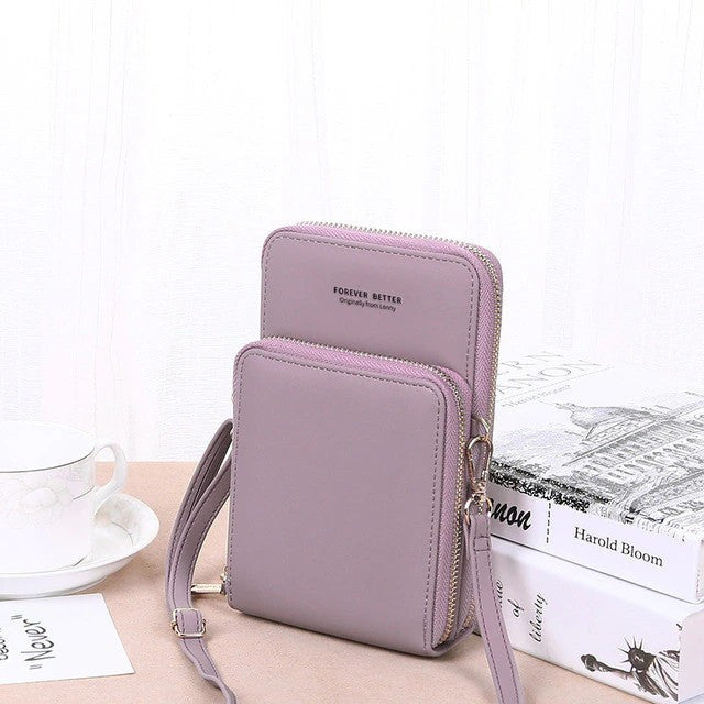 Cipzáros crossbody, női táska-4