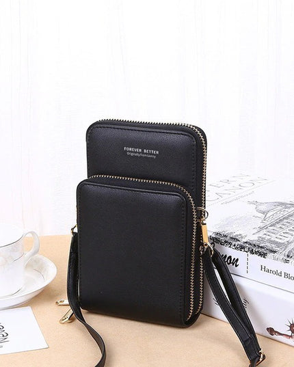 Cipzáros crossbody, női táska-5