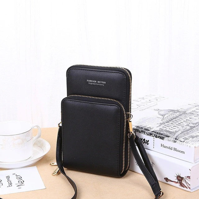 Cipzáros crossbody, női táska-5
