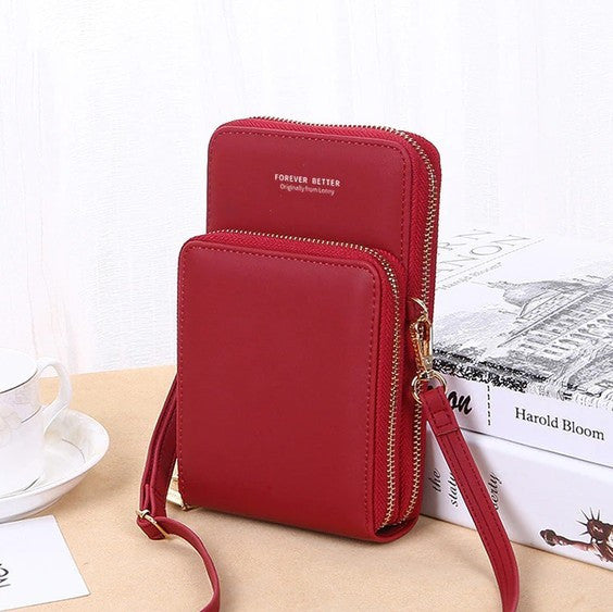 Cipzáros crossbody, női táska-6