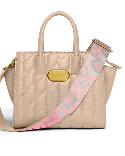 Mini Demi Tote Bag in Beige-0