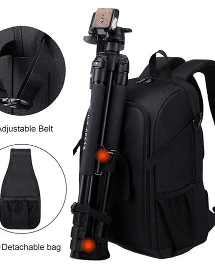 Waterproof Backpack Photography Orange-1