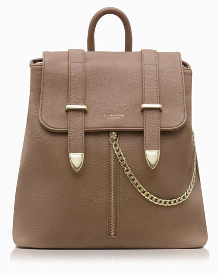 Agnes Brown Vegan Backpack-0