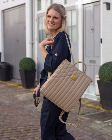 Danai Backpack in Beige-1