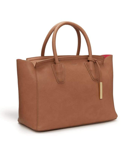 Grant Brown Vegan Schouder tas