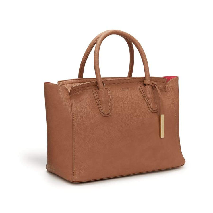 Grant Brown Vegan Schouder tas