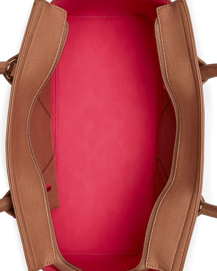Grant Brown Vegan Schouder tas