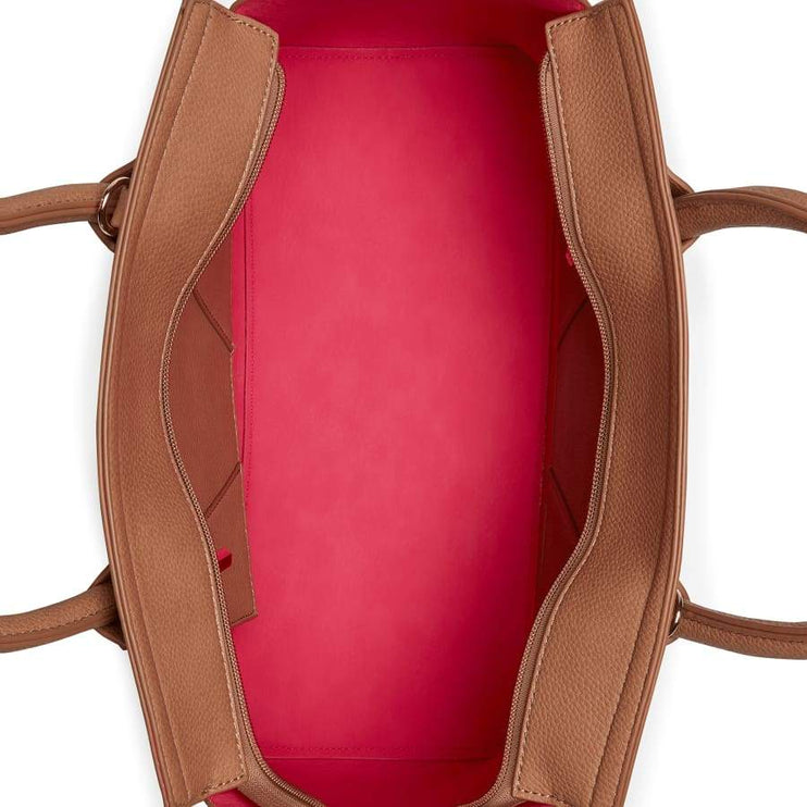 Grant Brown Vegan Schouder tas