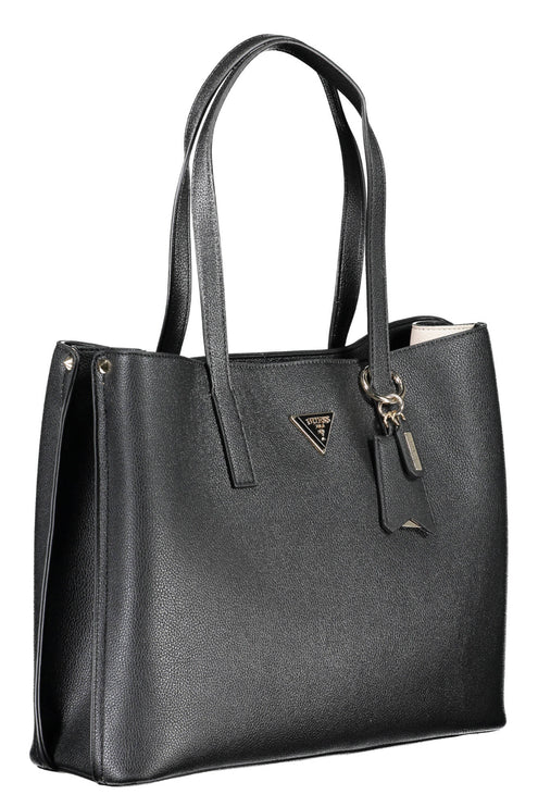 GUESS JEANS BLACK WOMEN'S BAG-2