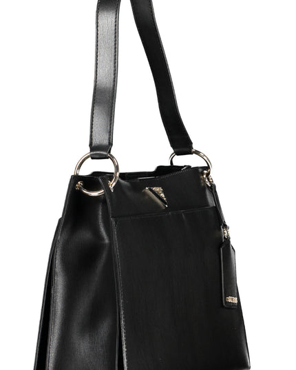 GUESS JEANS BLACK WOMEN'S BAG-2