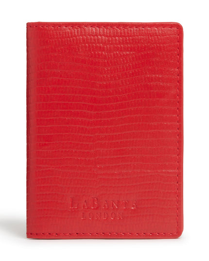 Nutcombe Red Passport Holder & Credit Card holder Gift Box-3