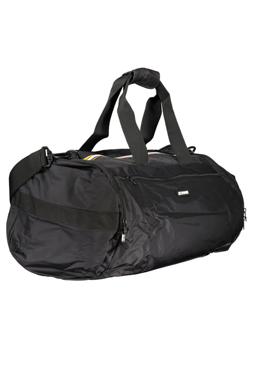 K-WAY MEN'S MEDIUM TRAVEL BAG BLACK-2