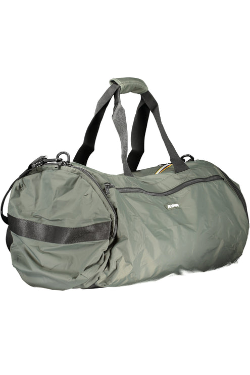 K-WAY MEN'S MEDIUM TRAVEL BAG GREEN-2