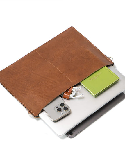 Leather Bag for MacBook - The Minimalist 4.0-0